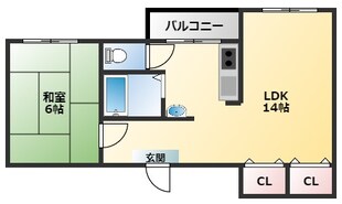 ノーブル国分の物件間取画像